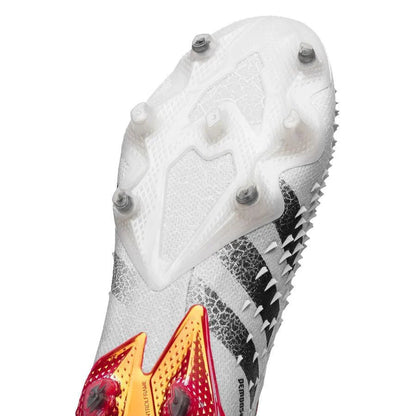 Predator Freak + FG White/Solar Red WhiteSpark - Elite Boots