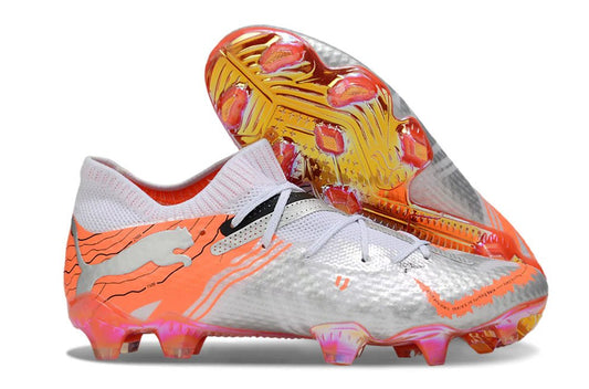 Future VII Ultimate Elite FG White/Orange Conquer Your Mountain - Elite Boots