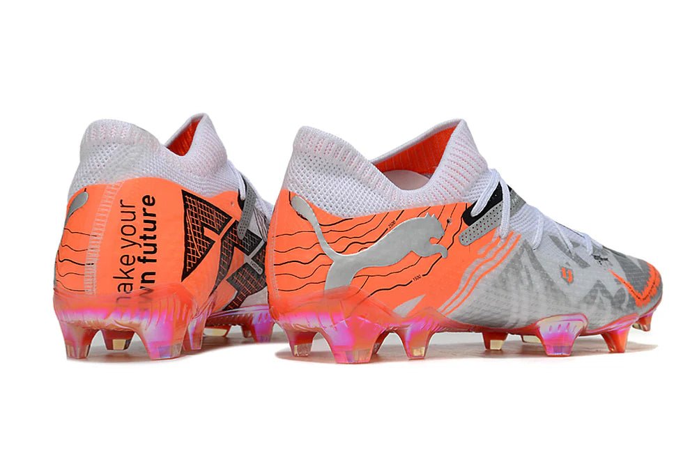 Future VII Ultimate Elite FG White/Orange Conquer Your Mountain - Elite Boots
