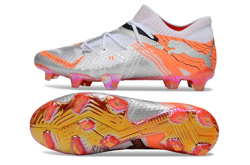 Future VII Ultimate Elite FG White/Orange Conquer Your Mountain - Elite Boots