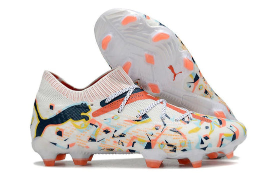 Future VII Ultimate Elite FG White/Orange Creativity - Elite Boots