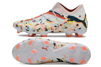 Future VII Ultimate Elite FG White/Orange Creativity - Elite Boots