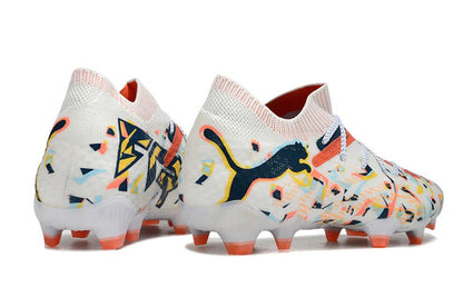 Future VII Ultimate Elite FG White/Orange Creativity - Elite Boots