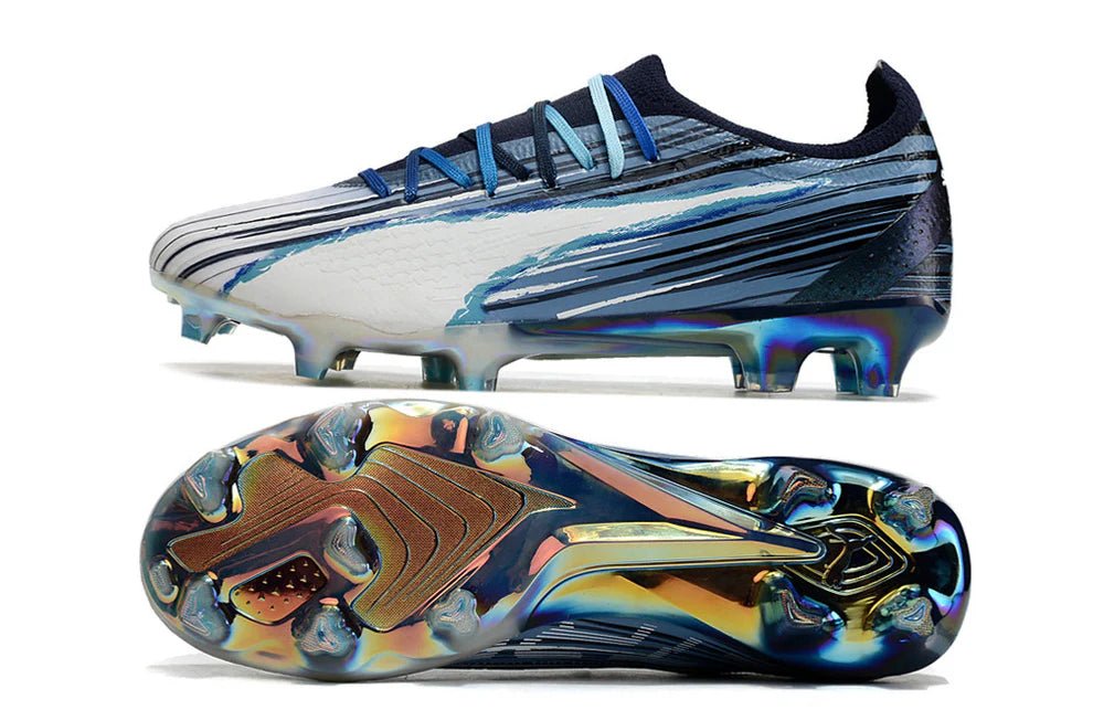 Ultra Ultimate Elements Elite FG Blue/White "Elements Pack" - Elite Boots