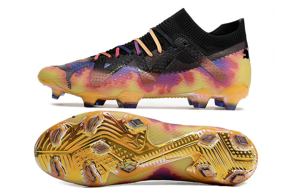 Future Ultimate Elite FG/AG Black/Yellow Elements - Elite Boots