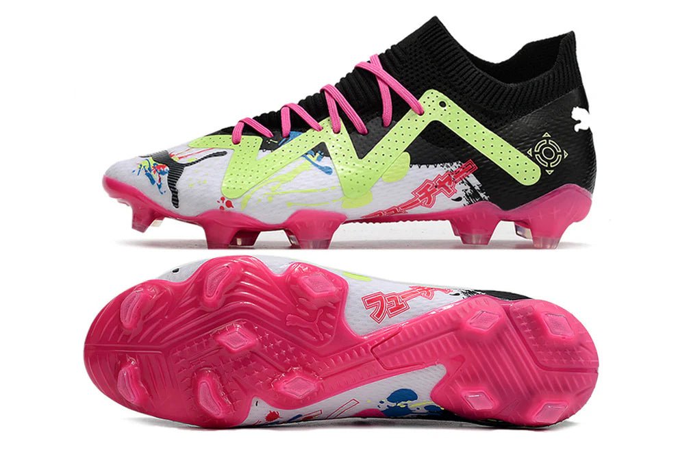 Future x PowerCat Tokyo Ultimate Elite FG Black/Pink - Elite Boots