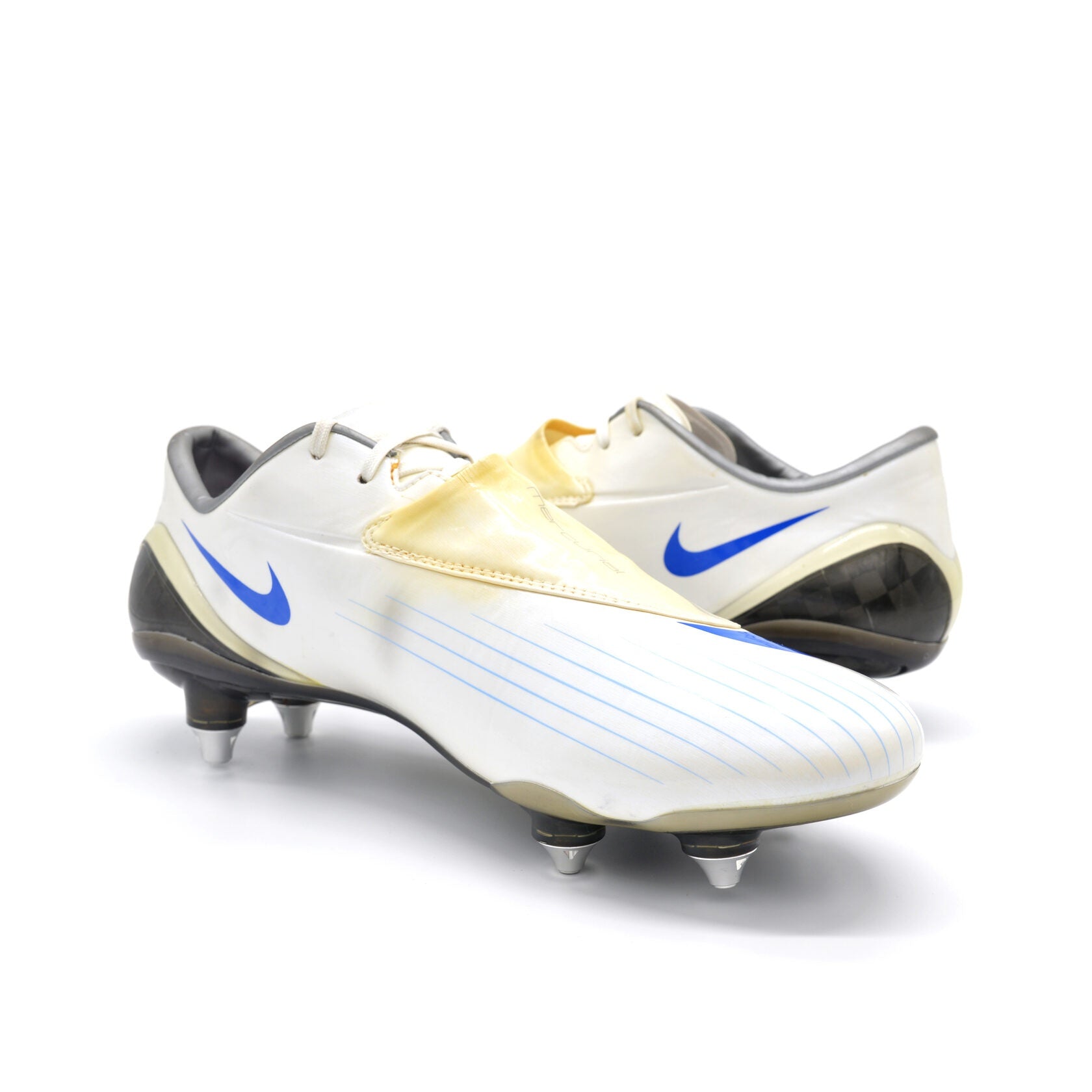 Mercurial Vapor IV Elite SG White/Blue - Elite Boots