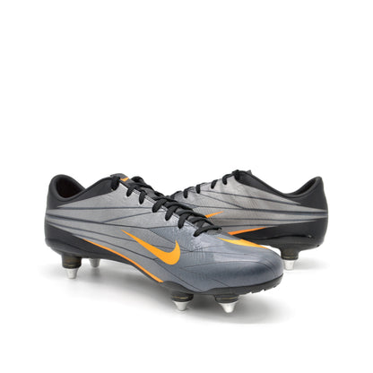 Mercurial Vapor Superfly II Elite FG Black/Grey 2010 - Elite Boots