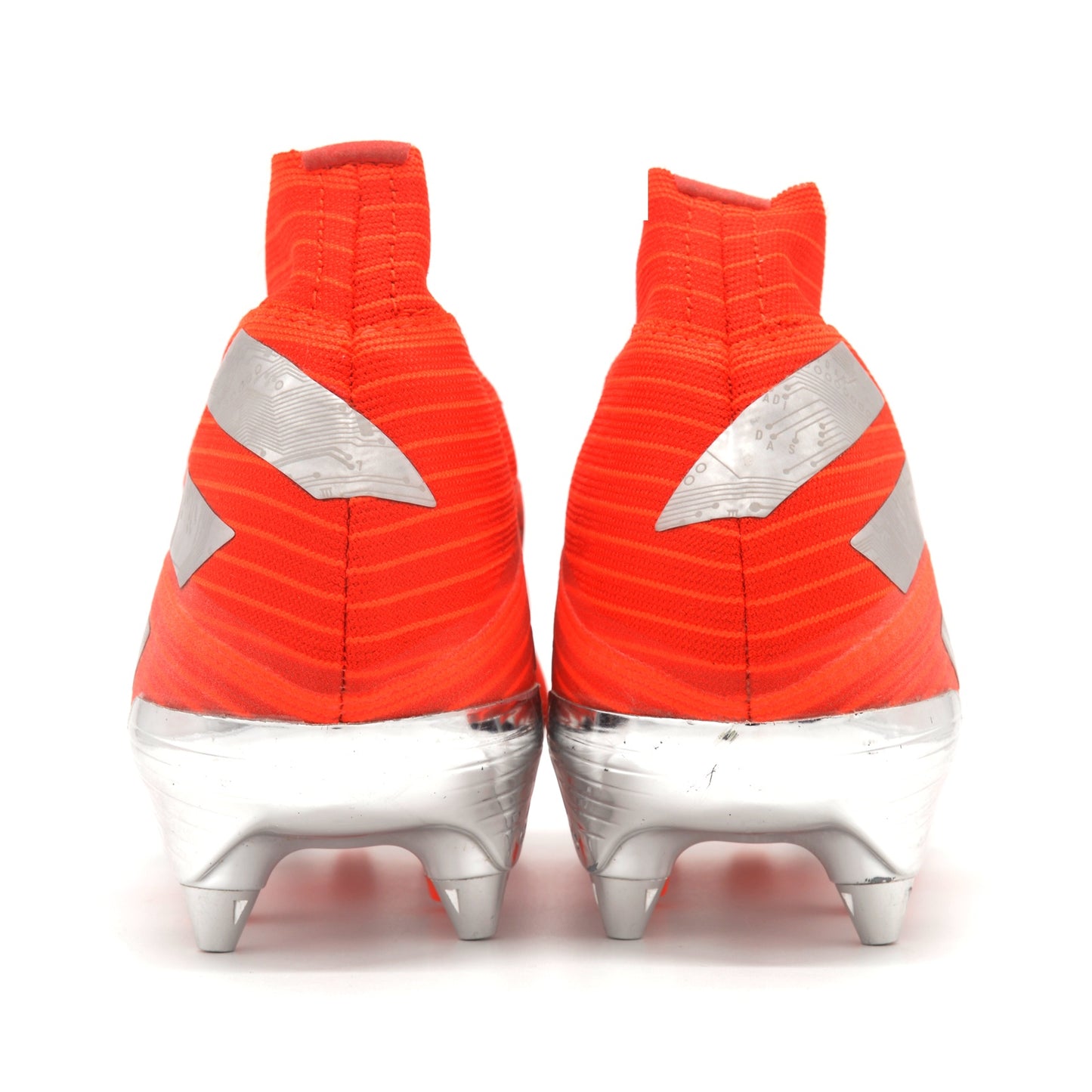Nemeziz 19+ SG Soft Solar Red/Metallic Silver - Elite Boots
