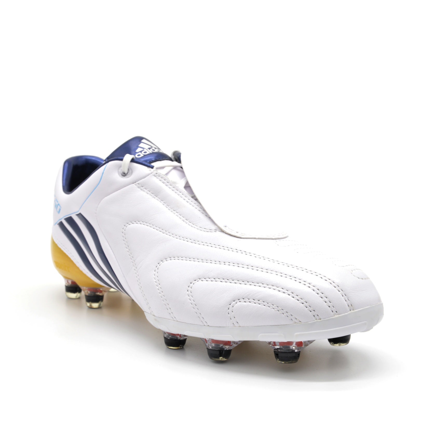 F50i Tunit Leather White/Yellow - Elite Boots