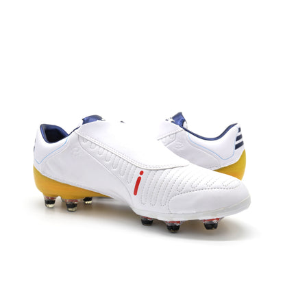 F50i Tunit Leather White/Yellow - Elite Boots