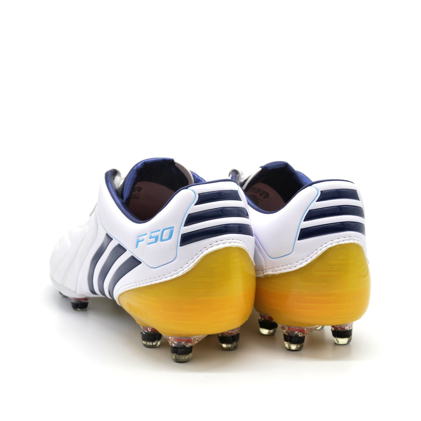 F50i Tunit Leather White/Yellow - Elite Boots