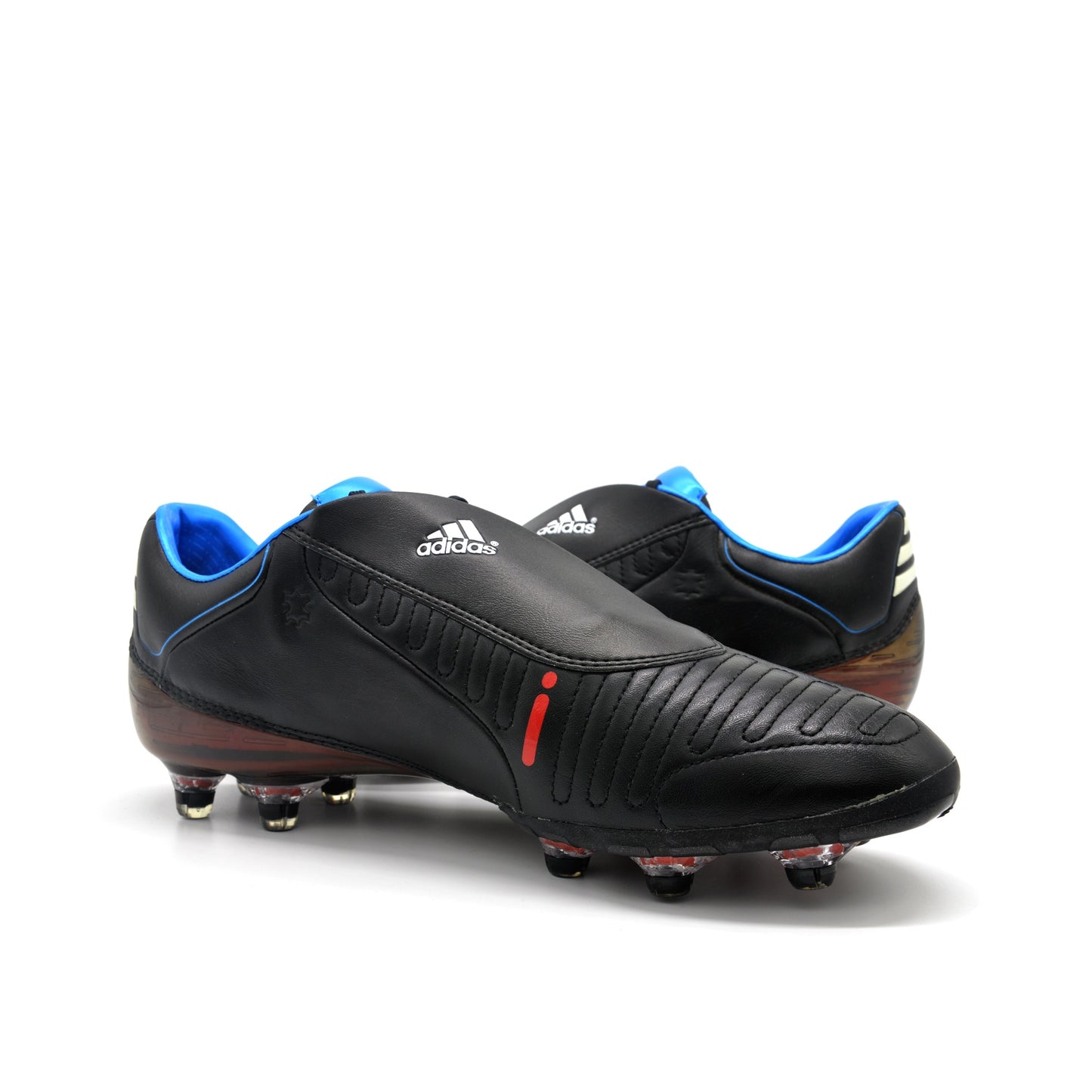 F50i Tunit Leather Black/Cyan - Elite Boots