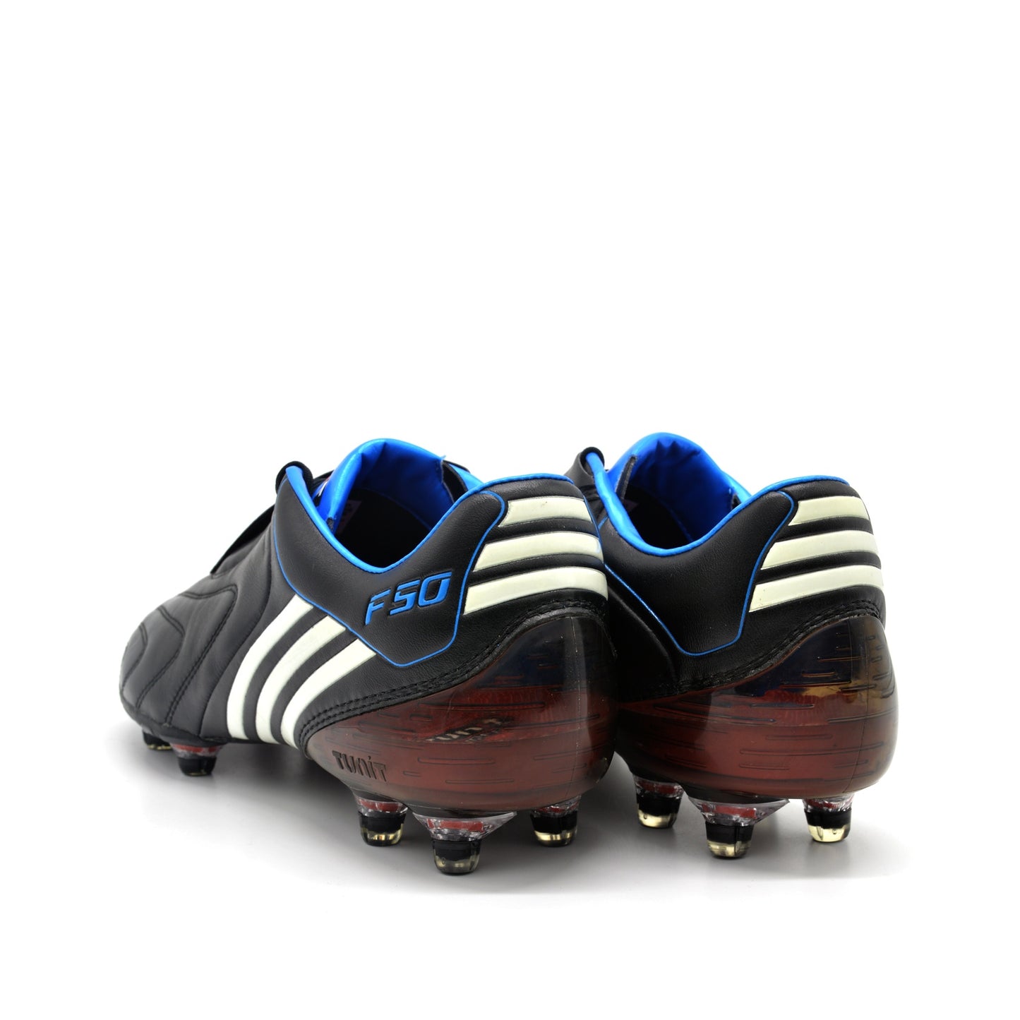 F50i Tunit Leather Black/Cyan - Elite Boots
