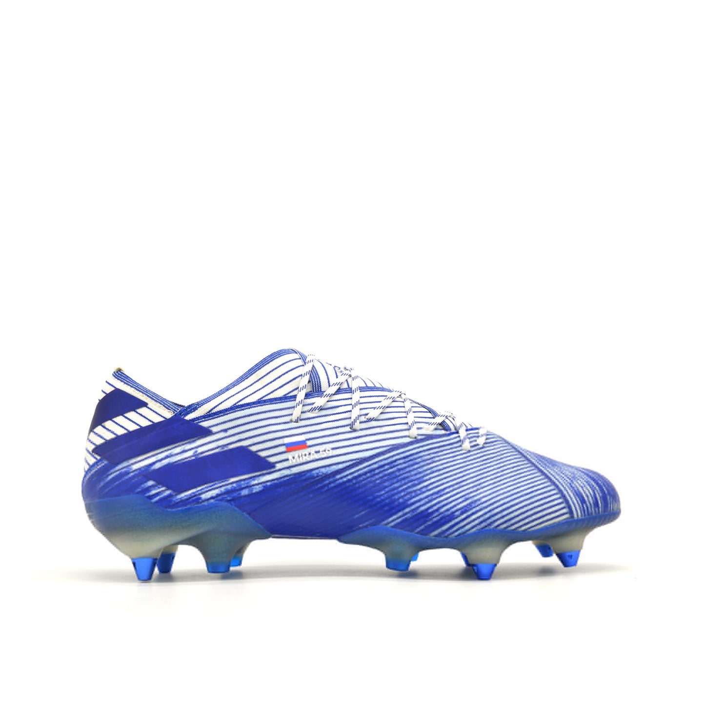 Nemeziz 19.1 SG Mutator White/Royal Blue - Elite Boots