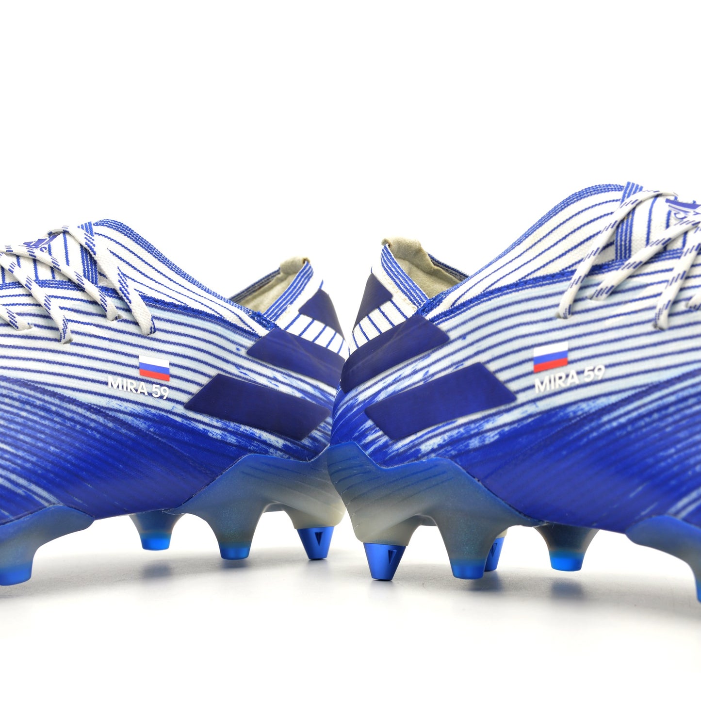 Nemeziz 19.1 SG Mutator White/Royal Blue - Elite Boots