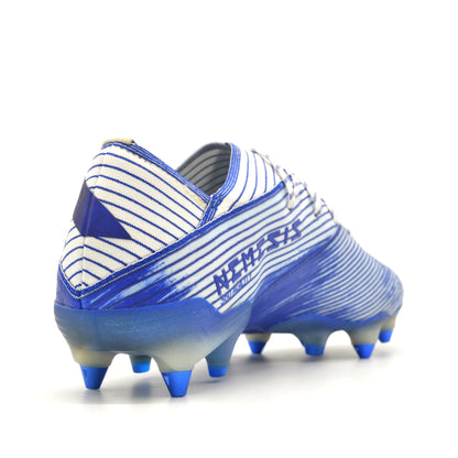 Nemeziz 19.1 SG Mutator White/Royal Blue - Elite Boots