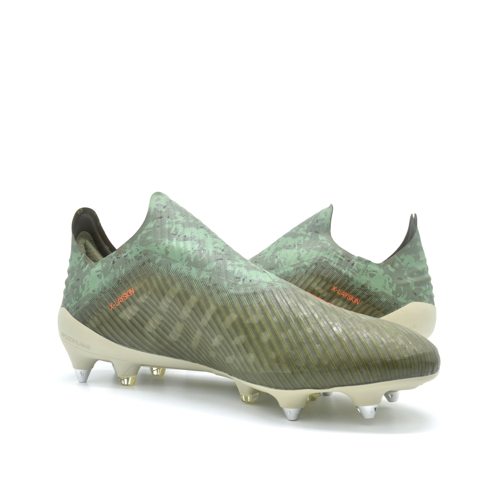 19+ FG/AG Encryption - Legion Green/Solar Orange - Elite Boots