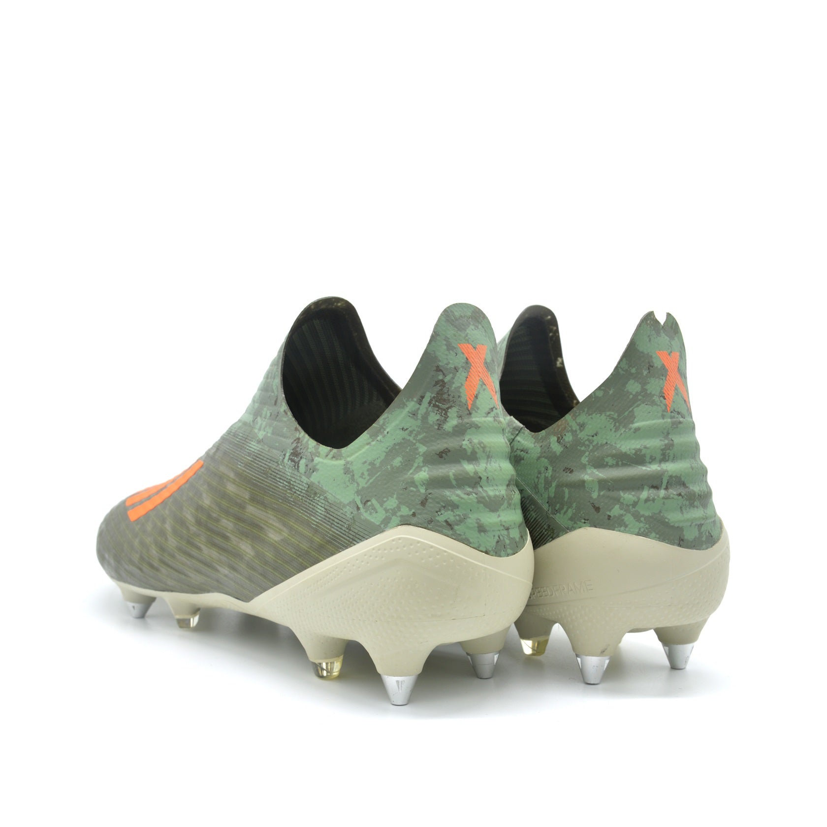 19+ FG/AG Encryption - Legion Green/Solar Orange - Elite Boots
