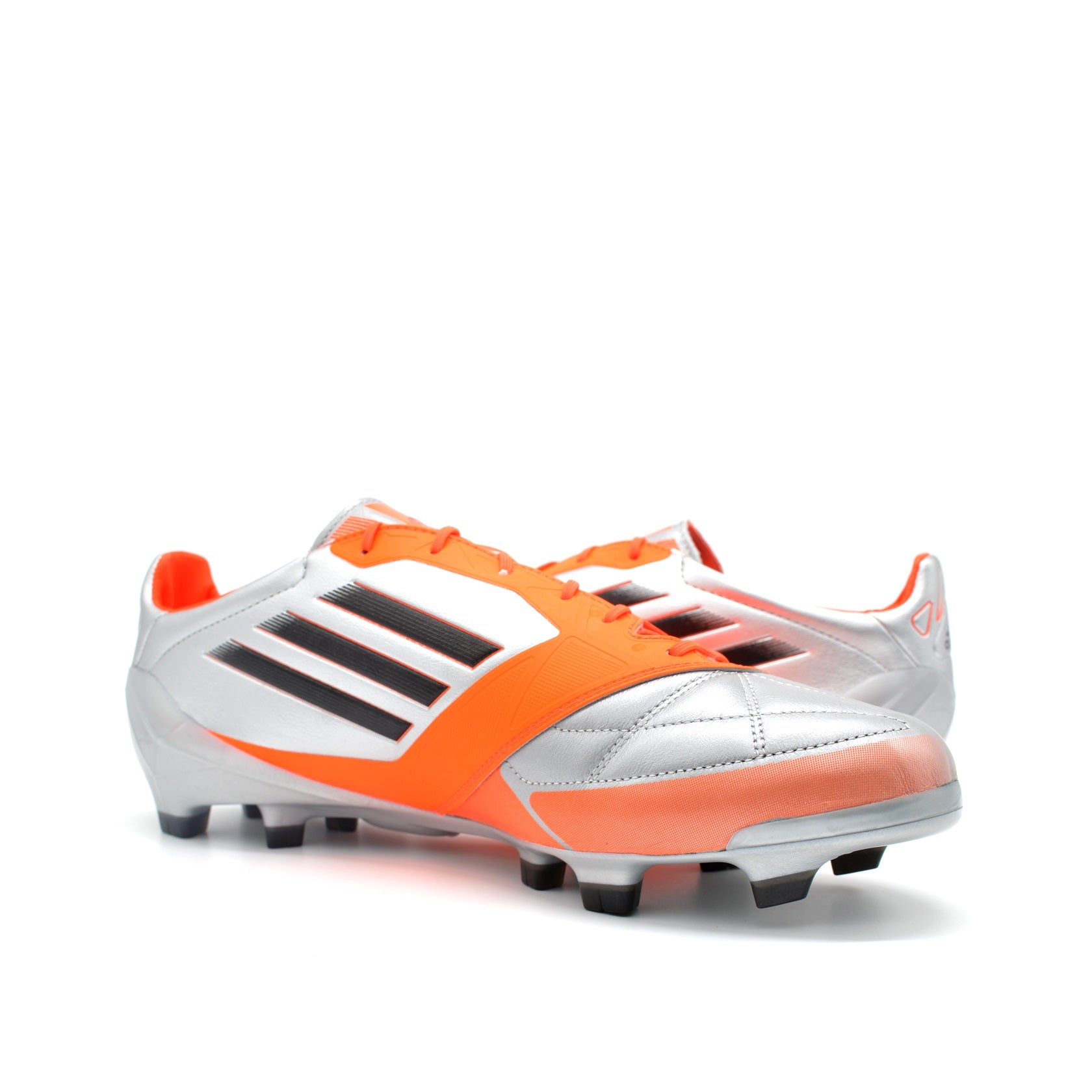 F50 Adizero Leather Elite FG Orange/Grey - Elite Boots