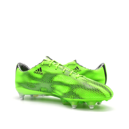 F50 Adizero SG Solar Green/Core Black - Elite Boots