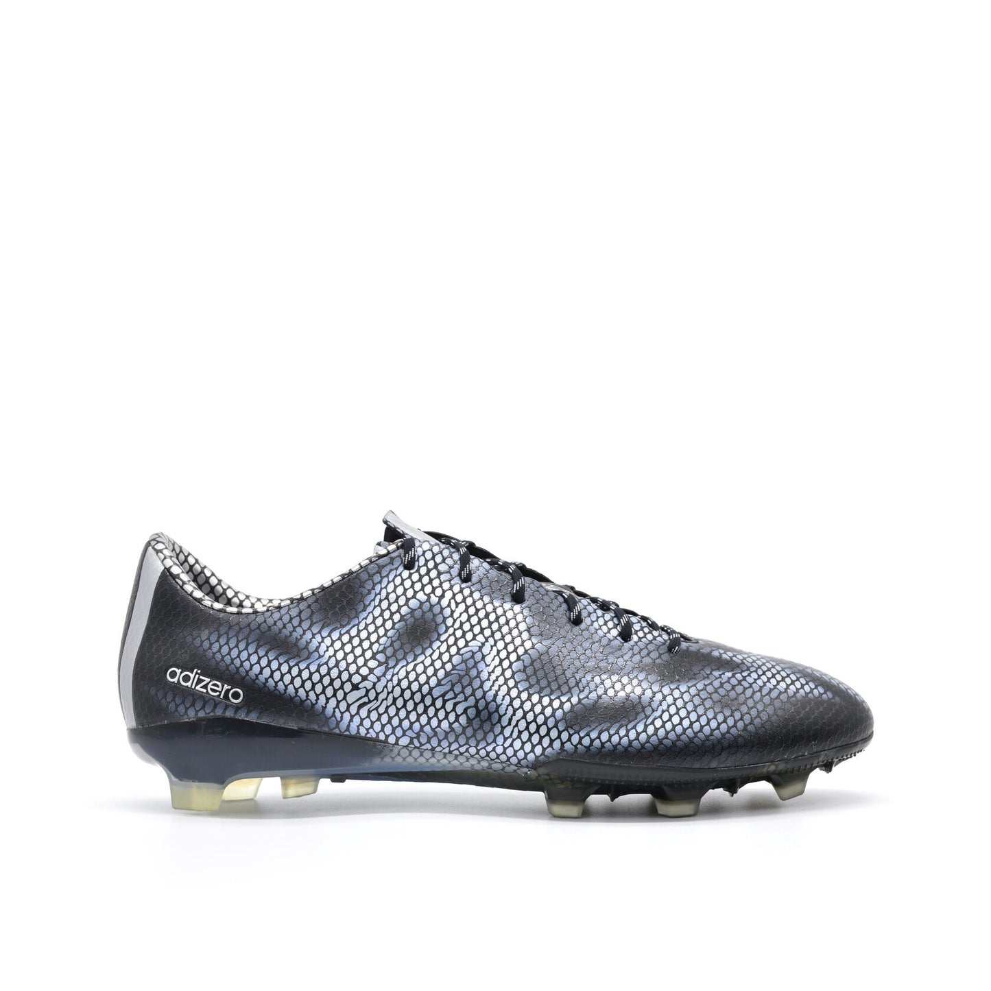 F50 Adizero FG Black/Silver Metallic - Elite Boots