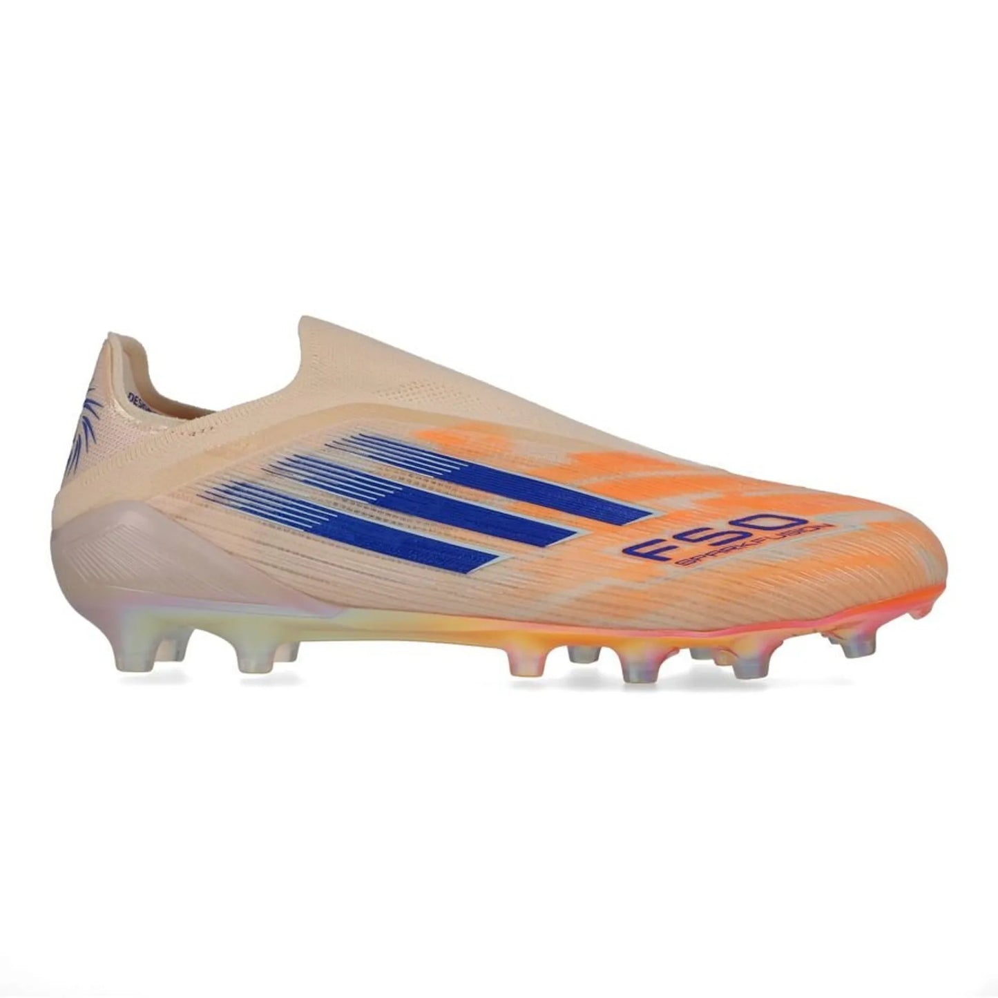 F50 Sparkfusion Elite Laceless FG Coral Blaze - Elite Boots