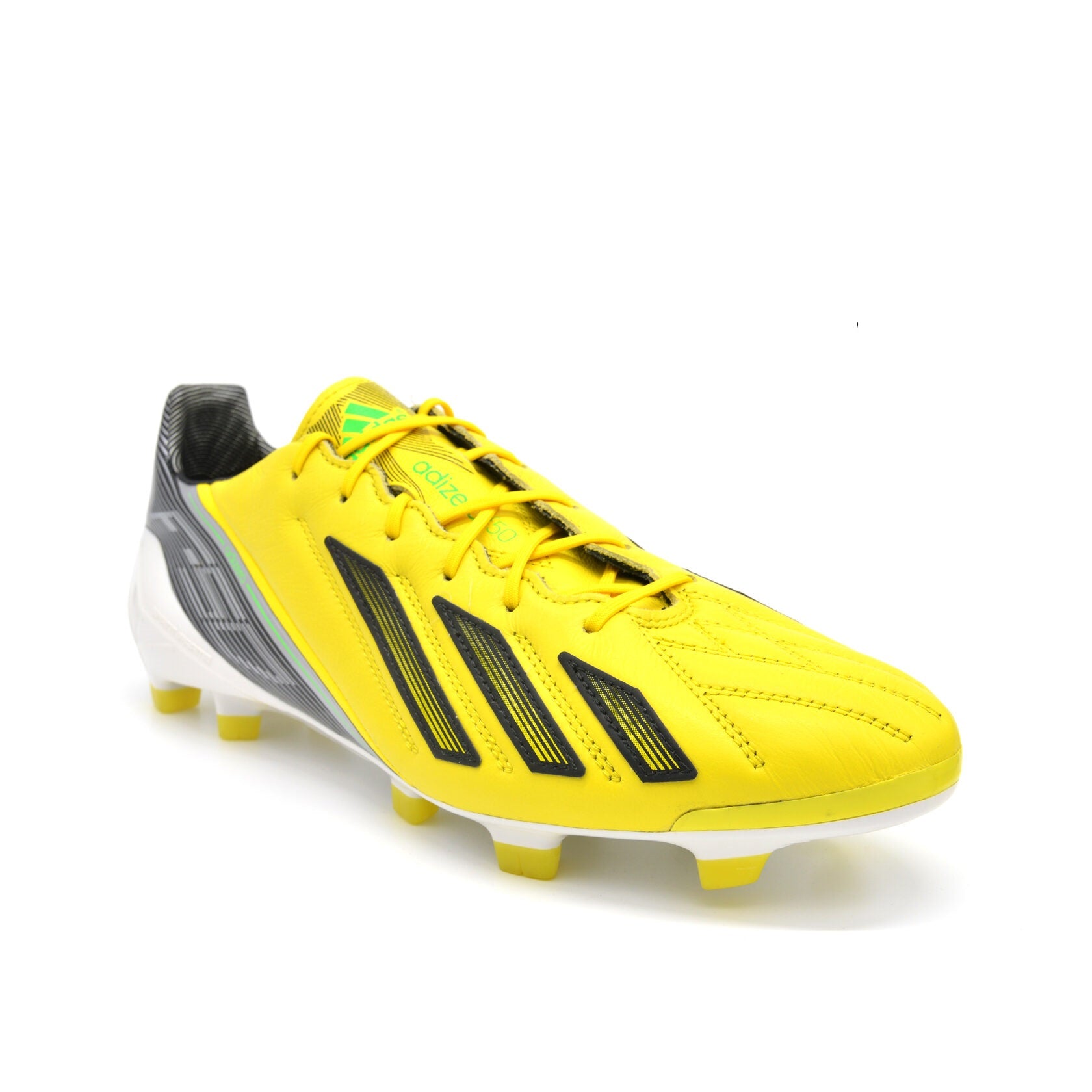 F50 Adizero FG Leather Elite Yellow/Black - Elite Boots