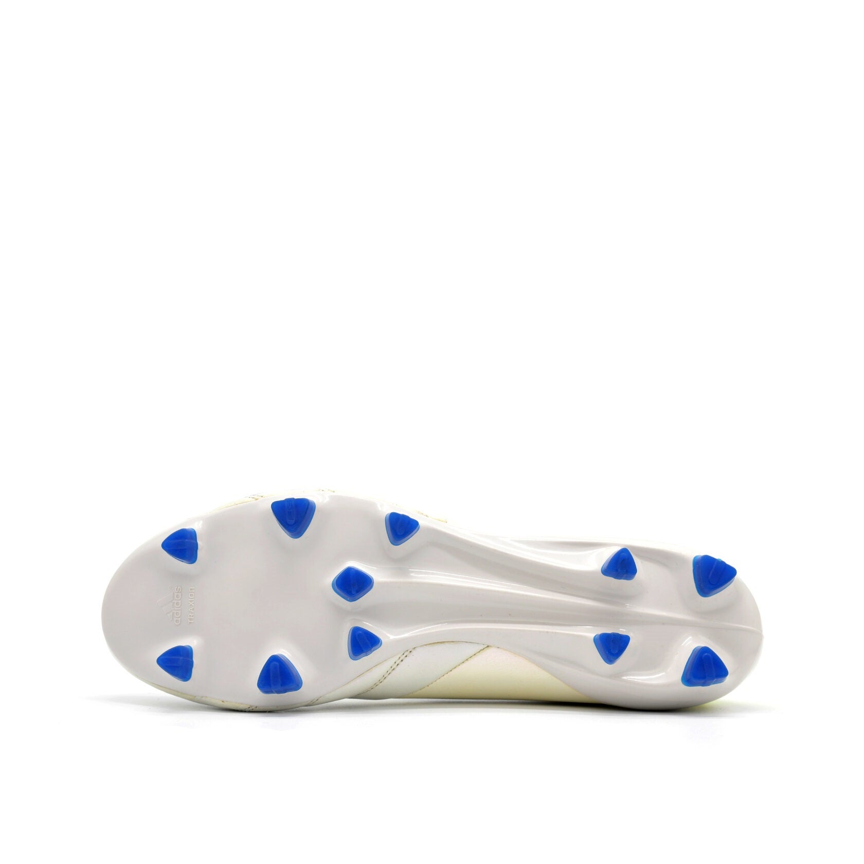 F50 Adizero TRX FG Leather White/Blue - Elite Boots