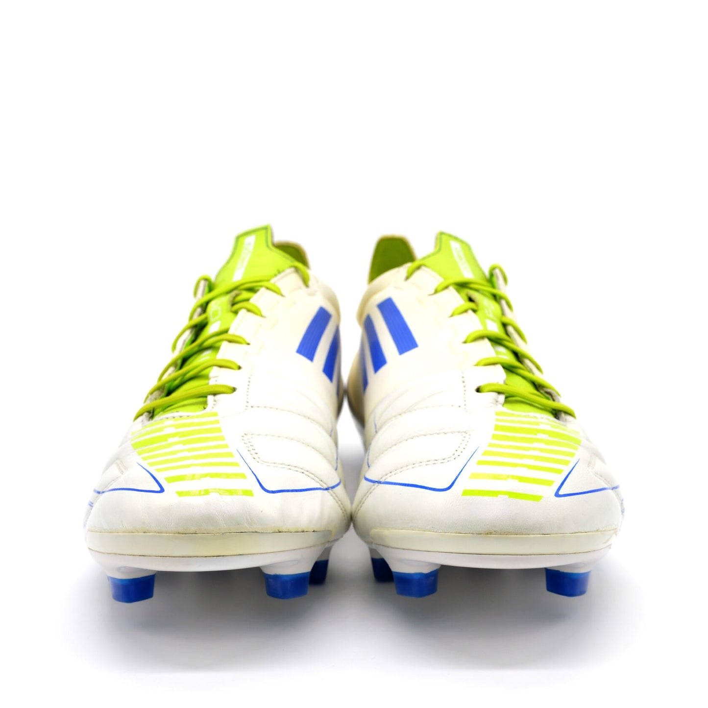 F50 Adizero TRX FG Leather White/Blue - Elite Boots