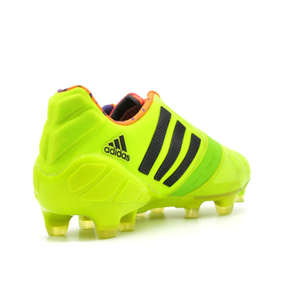 Nitrocharge 1.0 FG Solar Slime/Black - Elite Boots