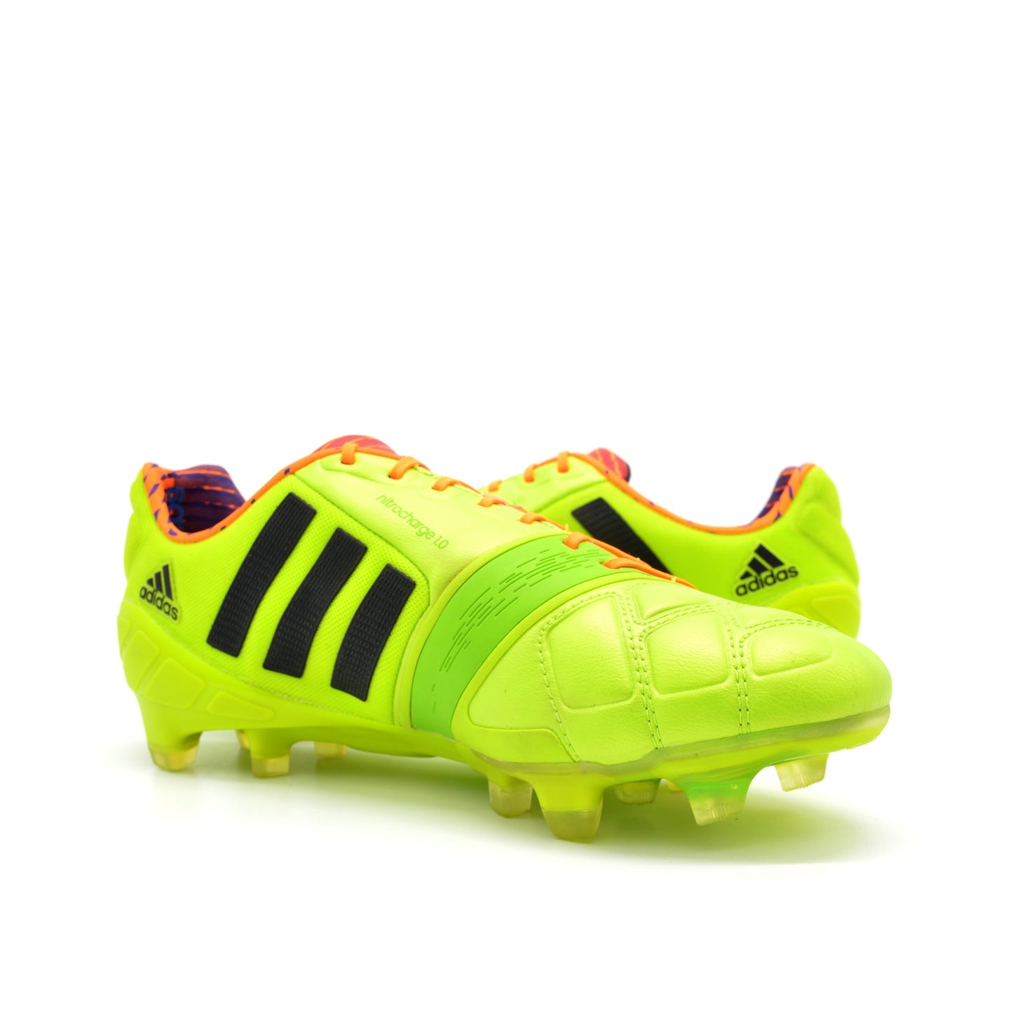 Nitrocharge 1.0 FG Solar Slime/Black - Elite Boots