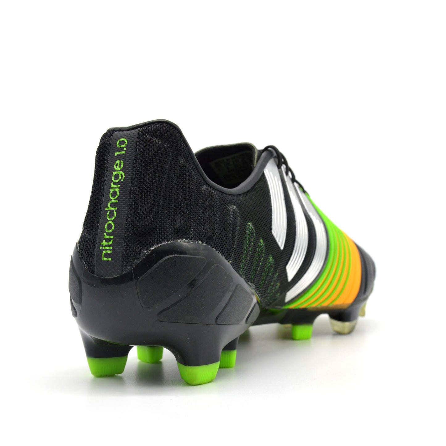 Nitrocharge 1.0 FG Core Black/Silver Metallic - Elite Boots