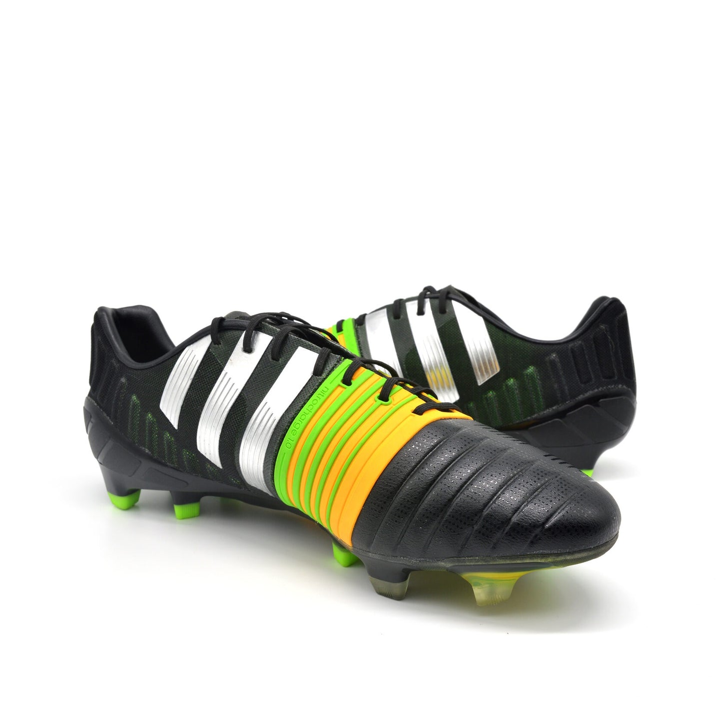Nitrocharge 1.0 FG Core Black/Silver Metallic - Elite Boots