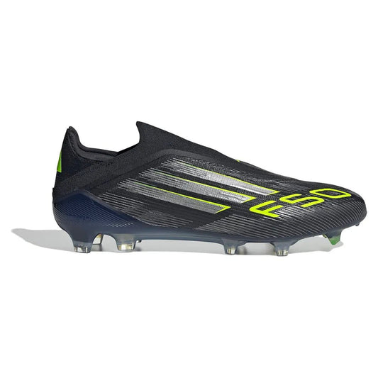 F50 Elite Laceless FG Black Green - Elite Boots