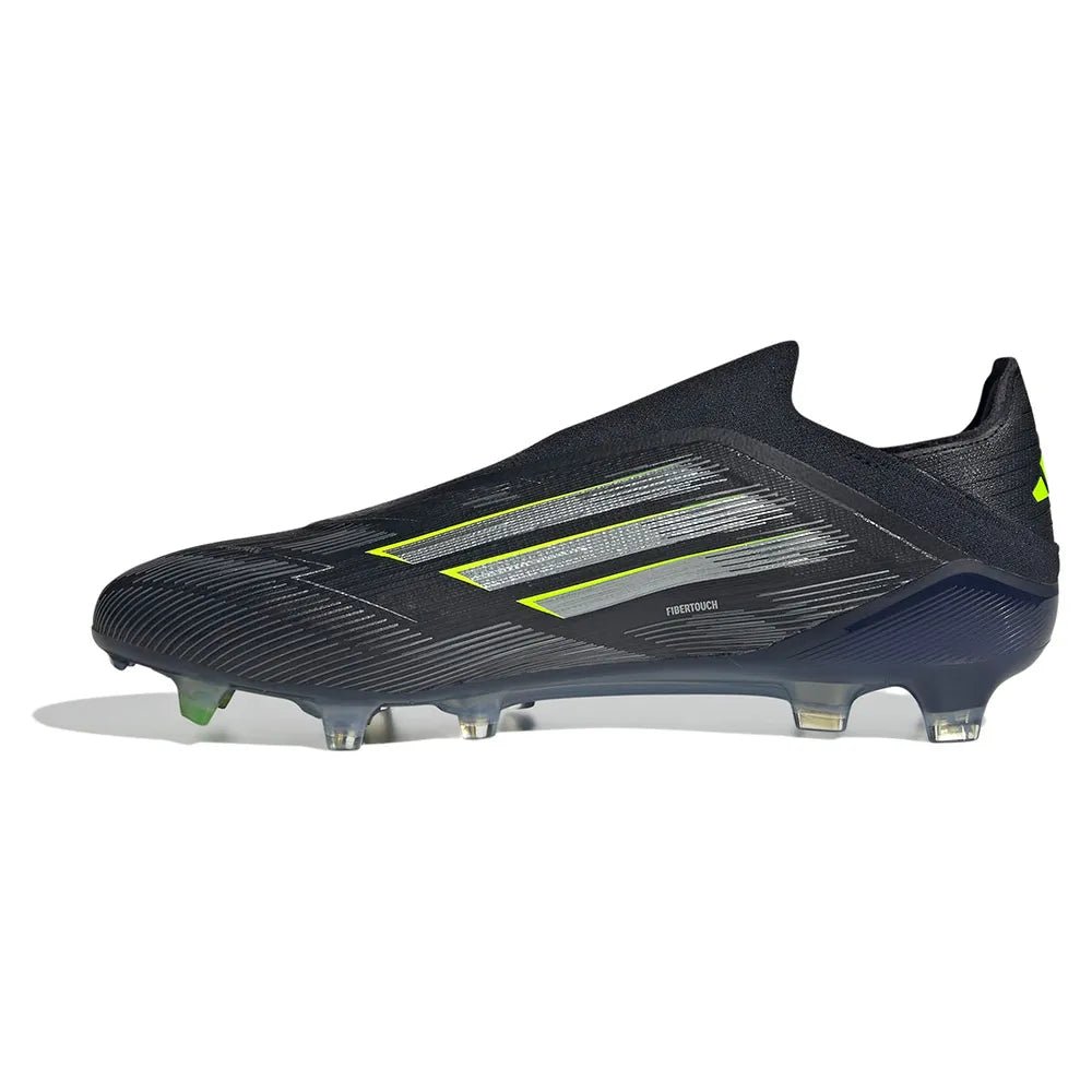 F50 Elite Laceless FG Black Green - Elite Boots