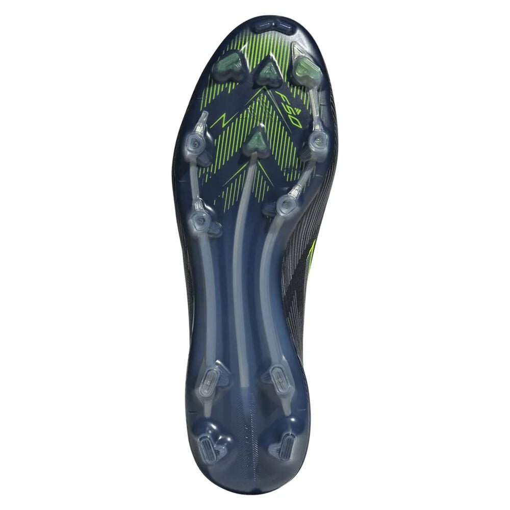 F50 Elite Laceless FG Black Green - Elite Boots