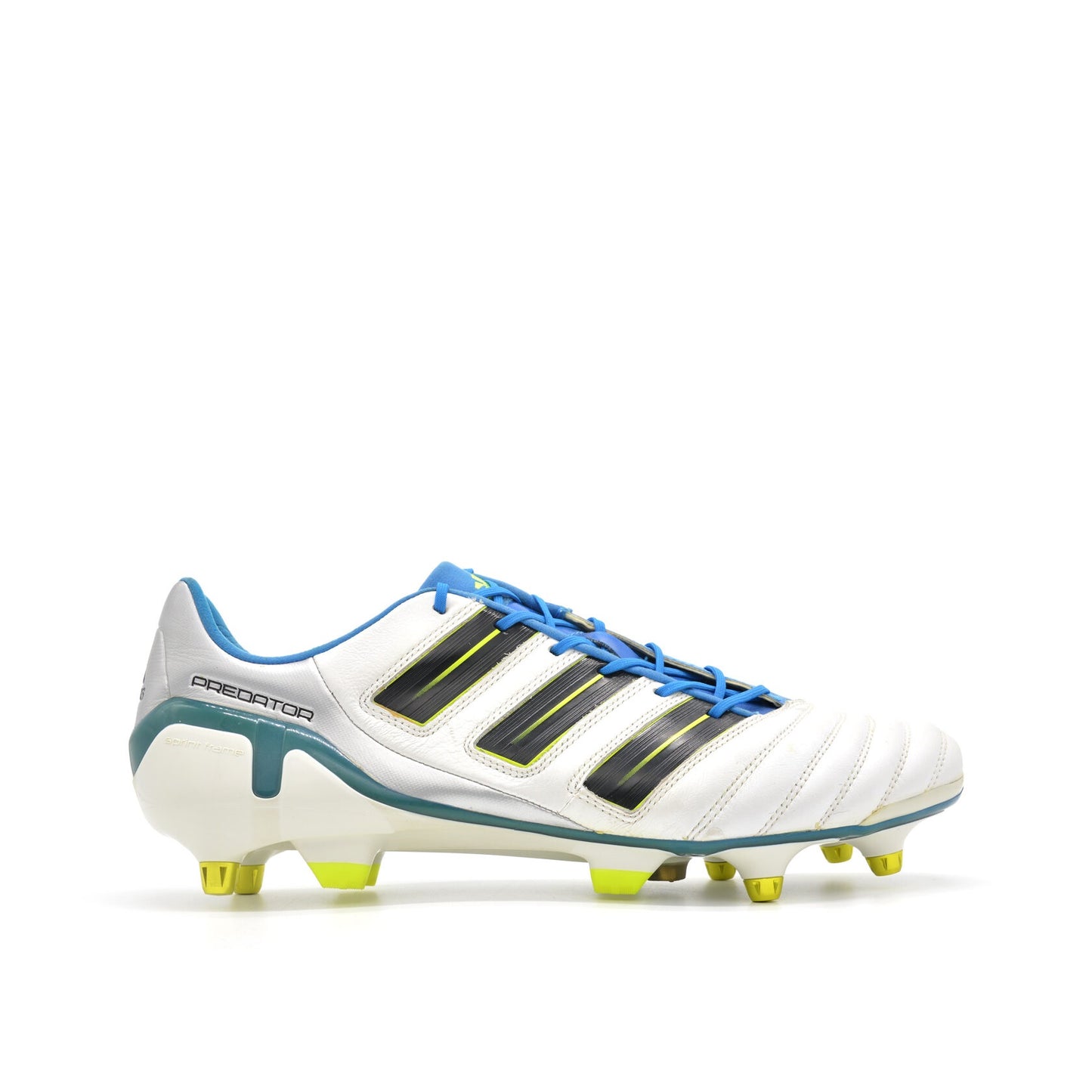 Predator Adipower Elite SG White/Blue - Elite Boots