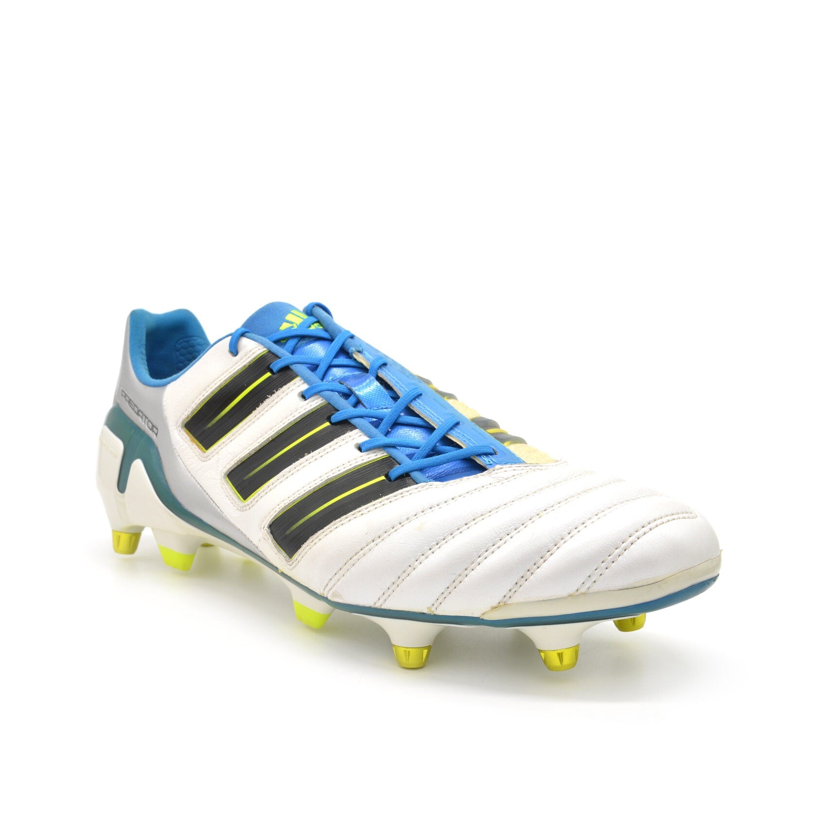 Predator Adipower Elite SG White/Blue - Elite Boots