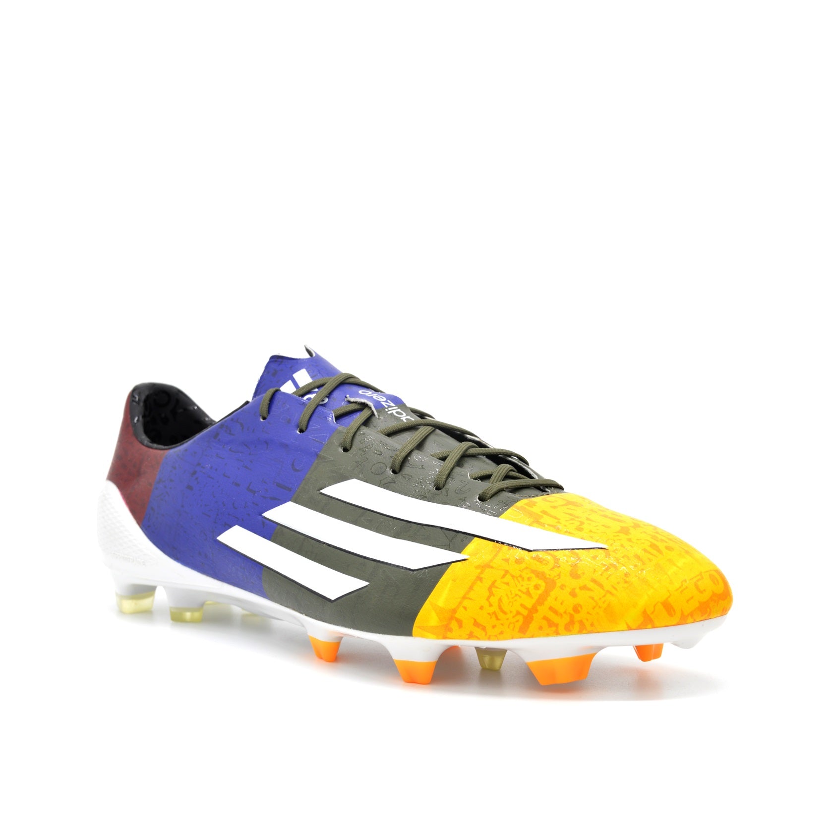 F10 Adizero Messi Elite FG Blue/Yellow - Elite Boots
