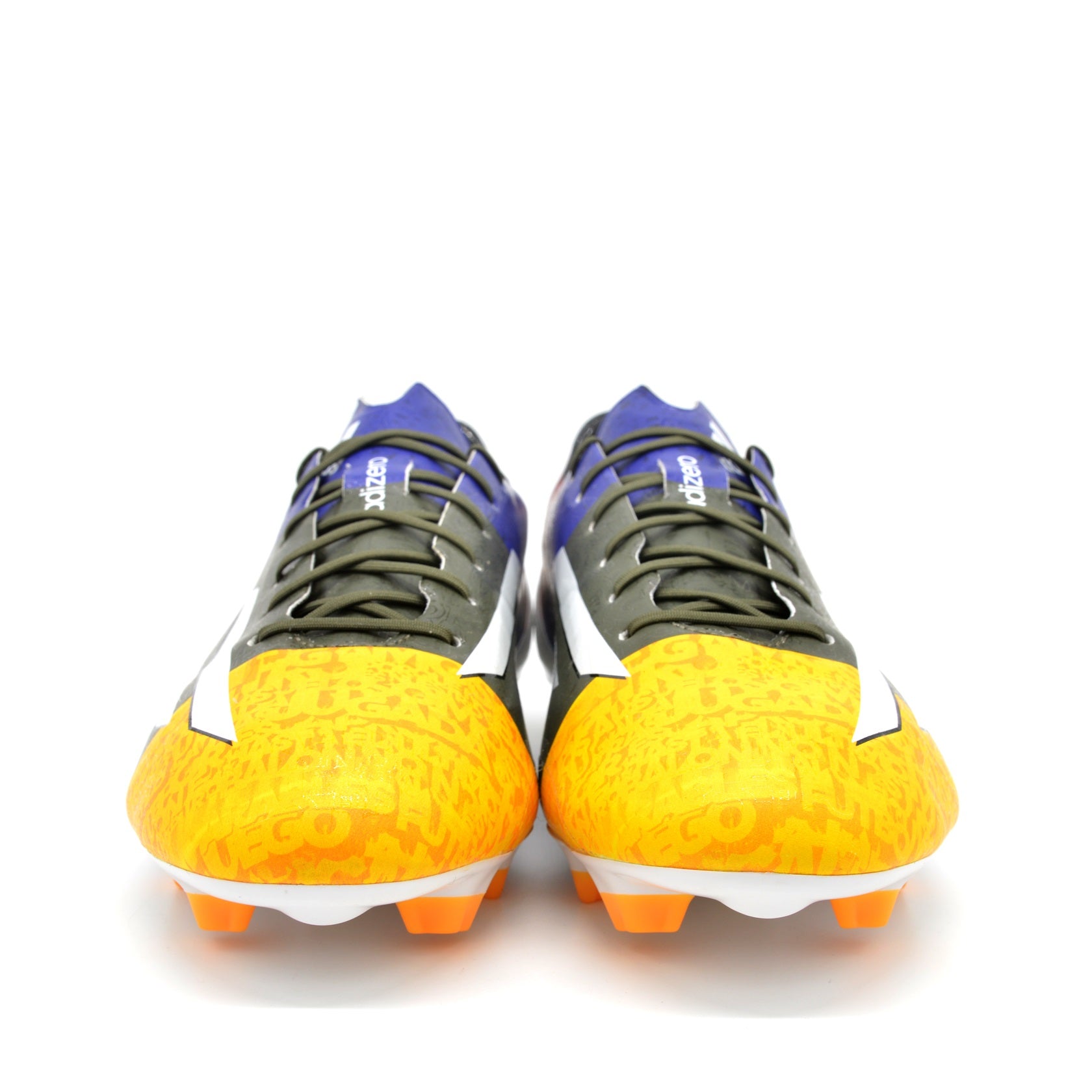 F10 Adizero Messi Elite FG Blue/Yellow - Elite Boots