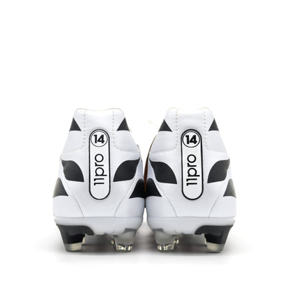Adipure 11 Nova FG Running White/Black - Elite Boots