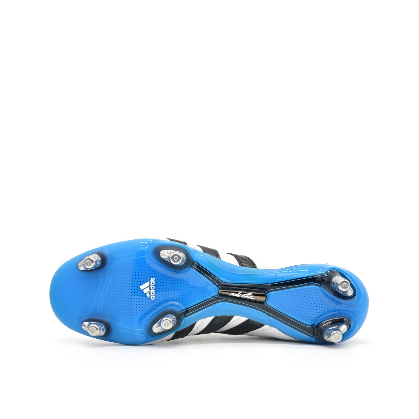 Adipure IV Elite SG White/Blue - Elite Boots