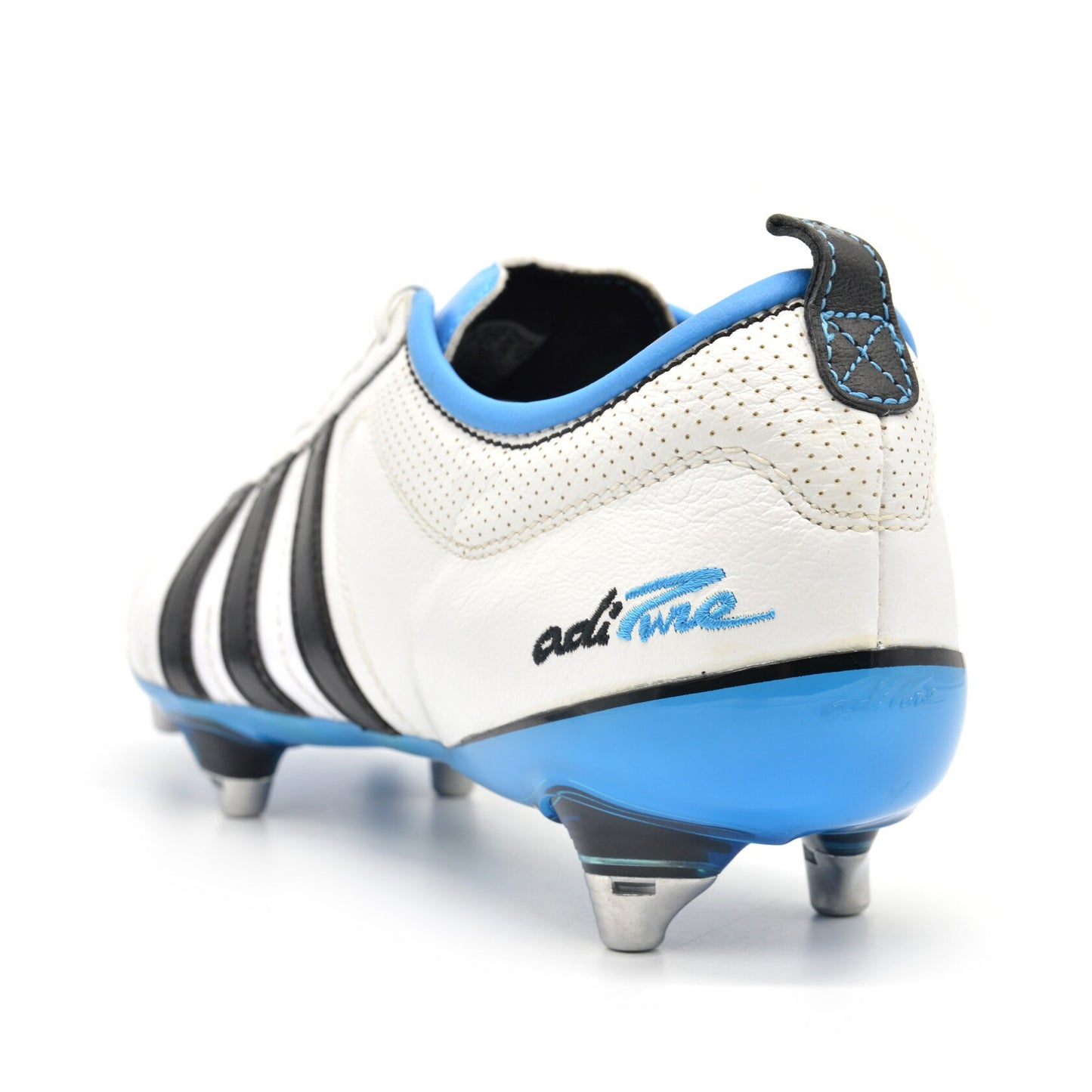 Adipure IV Elite SG White/Blue - Elite Boots