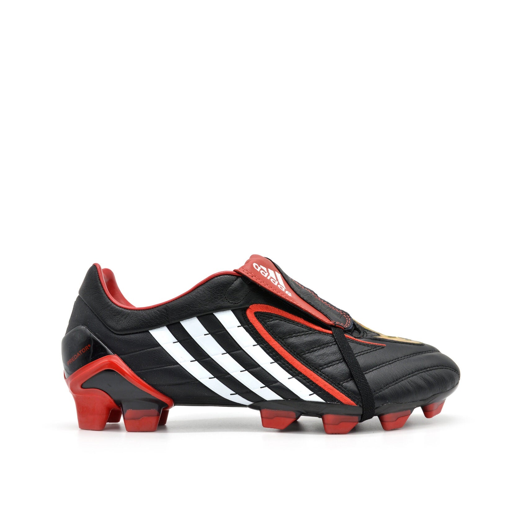 Predator Powerswerve TRX FG Red/Black - Elite Boots