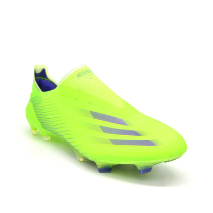 X Ghosted+ Laceless FG Precision To Blur Green - Elite Boots