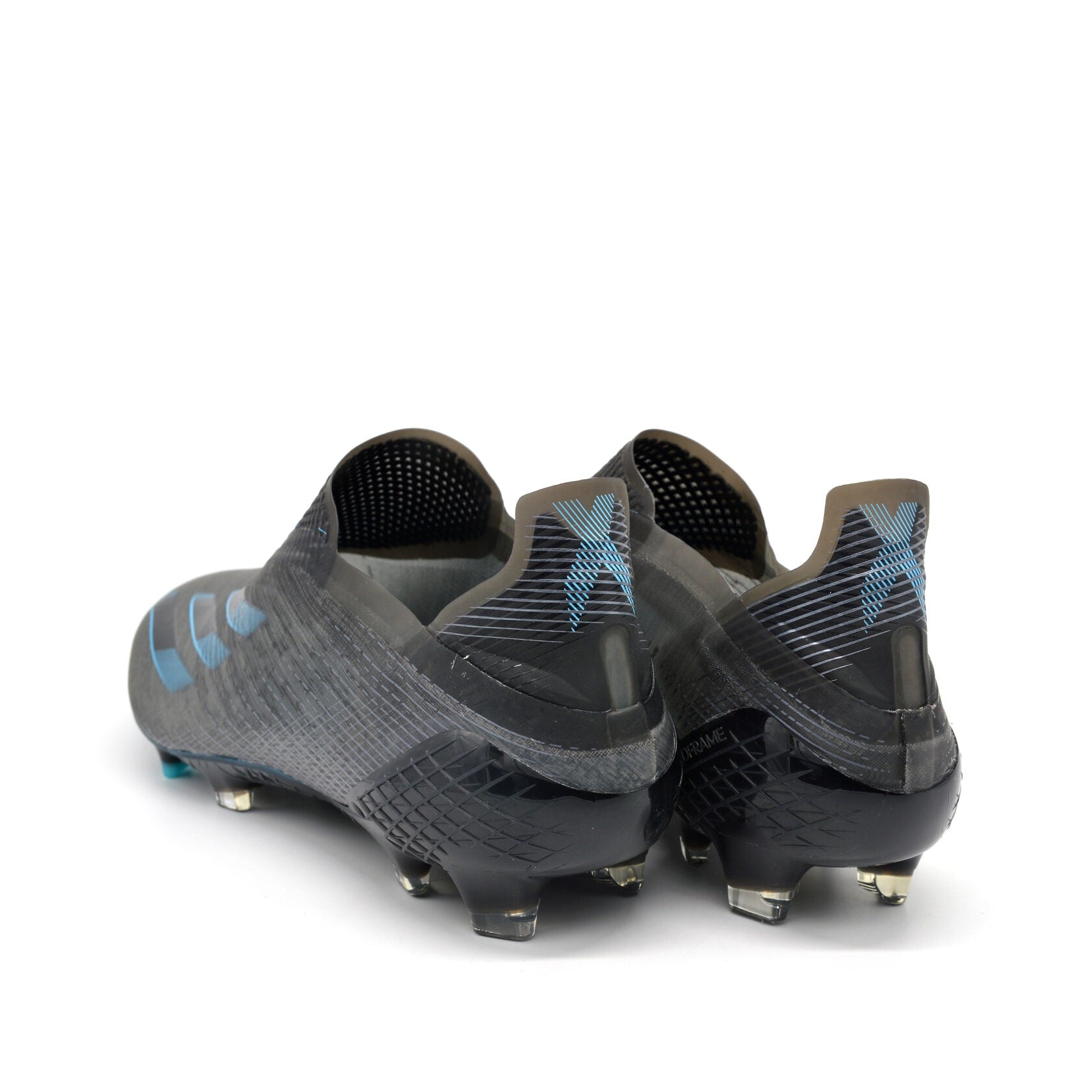X Ghosted+ Laceless FG Core Black/Signal Cyan Superstealth Pack - Elite Boots