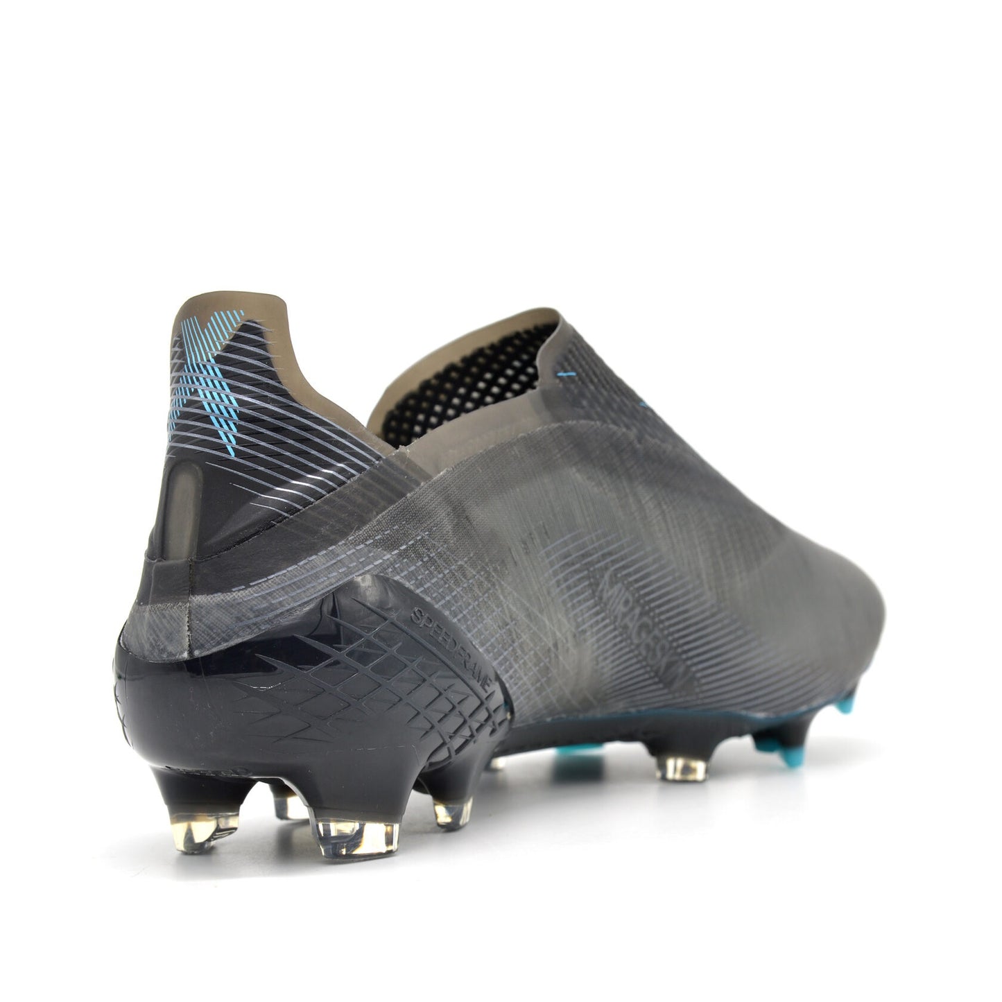 X Ghosted+ Laceless FG Core Black/Signal Cyan Superstealth Pack - Elite Boots