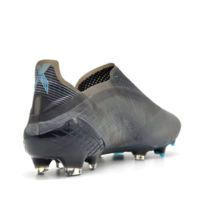 X Ghosted+ Laceless FG Core Black/Signal Cyan Superstealth Pack - Elite Boots