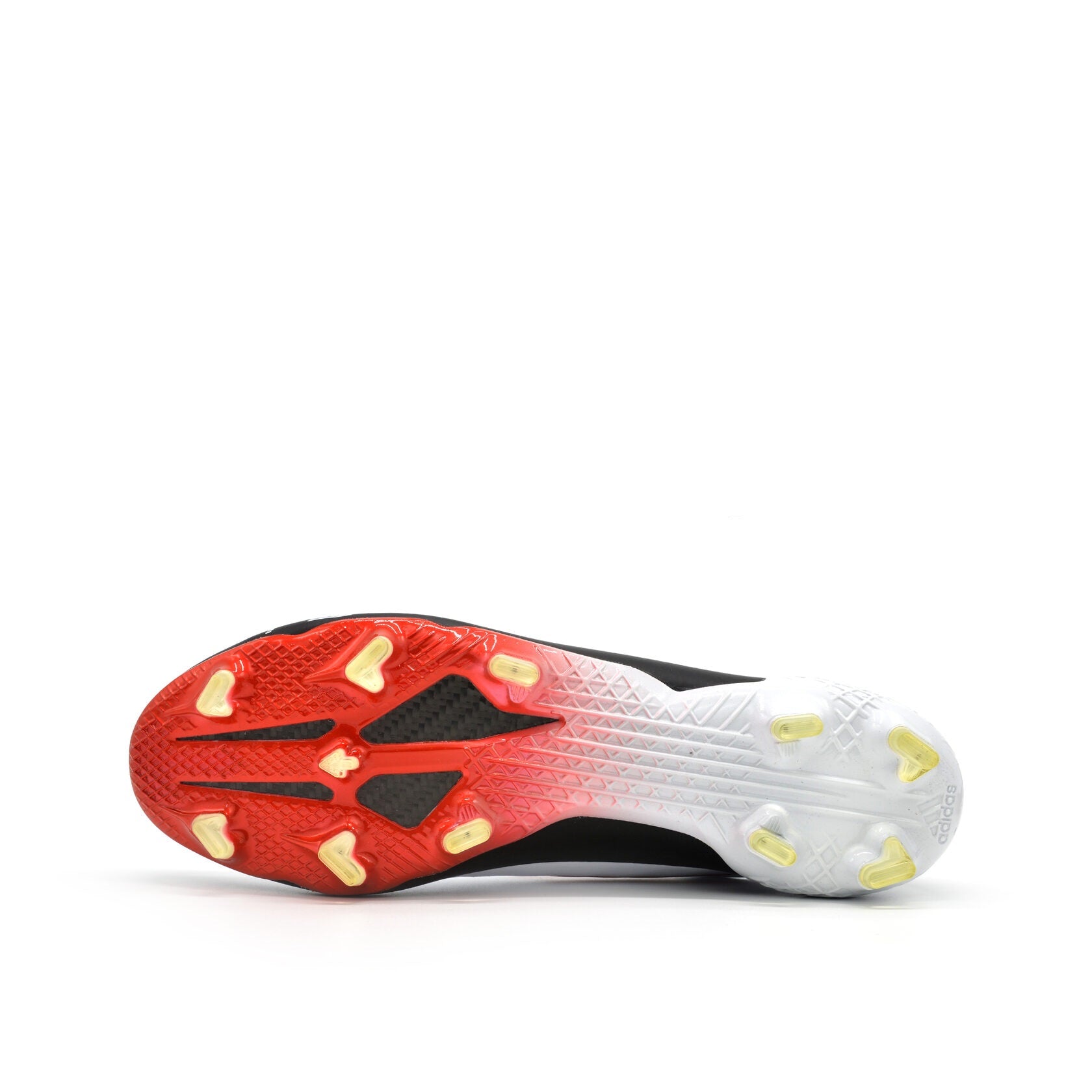 F50 Ghosted Adizero Prime FG White/Red - Elite Boots